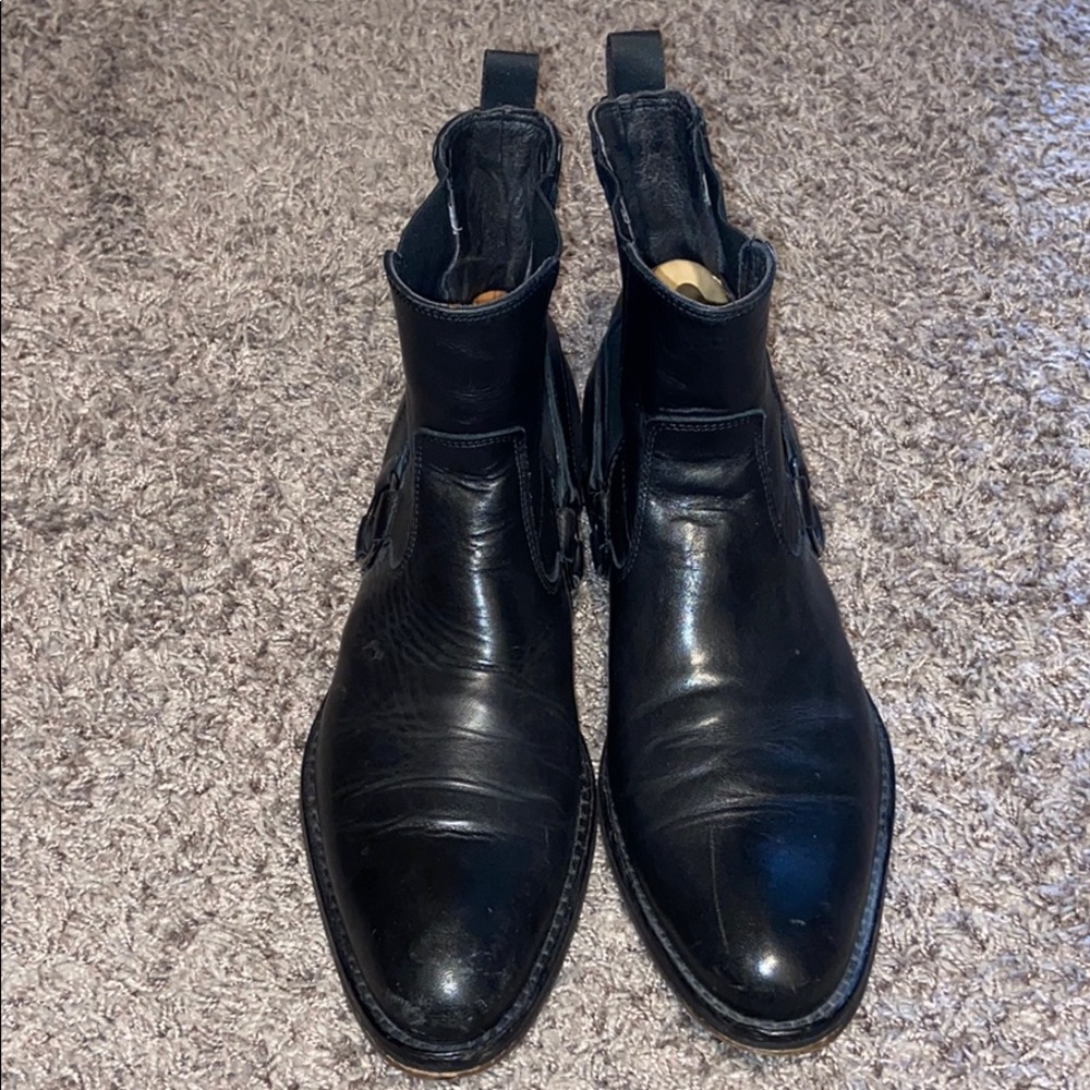 To Boot New York Biker Boots Sz: 8